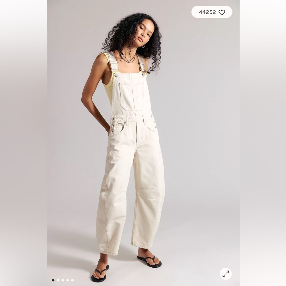 NWT We the Free Good Luck Barrel Overalls